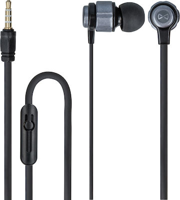 Forever SE-400 In-Ear Freihändig Kopfhörer mit Stecker 3.5mm Schwarz