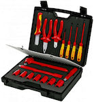 Knipex 98 99 11 Tool Case with 17 Electrician's Tool Set