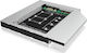 Icy Box Front Panel Slim 5.25'' Icy Box IB-AC650 (Laptop ODD Extension) Μαύρο IB-AC650