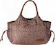 Kikka Boo Shoulder/Hand Diaper Bag Dotty Brown ...