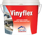 Vechro Vinyflex Plastic Acrilyc Paint for Exterior Use White 9lt