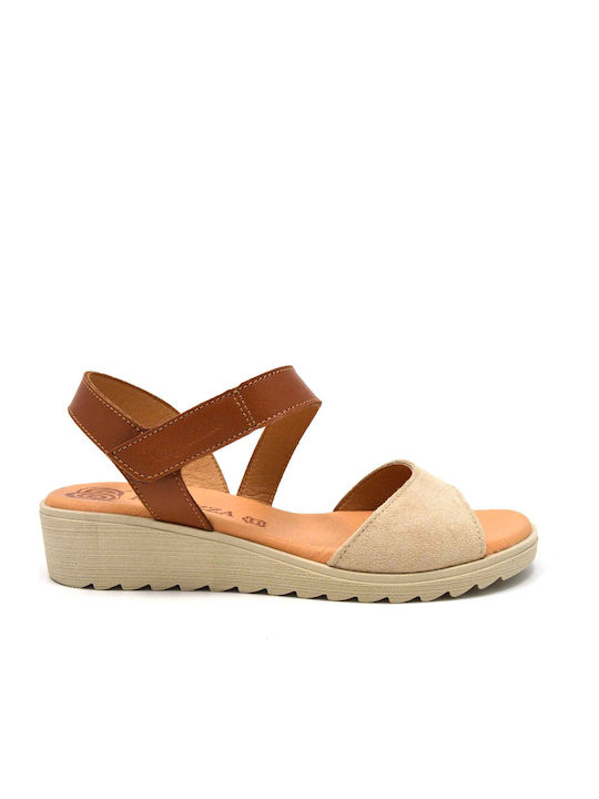 Ragazza Women's Leather Ankle Strap Platforms T...