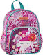 Kimmidol Fuchsia Schulranzen Rucksack Kindergarten in Rosa Farbe