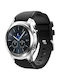 QuickFit Armband Silikon Schwarz (Galaxy Watch (46mm) / Gear S3Huawei Watch 3 / Huawei Watch GT 2 Pro)