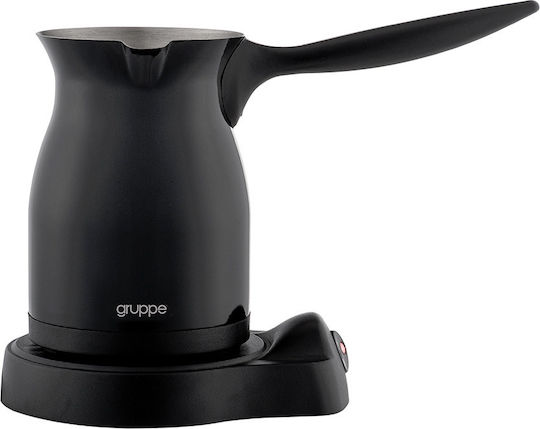 Gruppe JKT 600S1 Electric Greek Coffee Pot 800W with Capacity 300ml Black