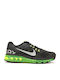 Air Max 2013 GS Детски спортни обувки Running с Връзки Черни