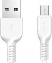 Hoco X20 Flash Regulär USB 2.0 auf Micro-USB-Kabel Weiß 1m (HOC-X20m-W) 1Stück