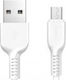 Hoco Regular USB 2.0 to micro USB Cable Λευκό 1...