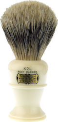 Simpsons The Colonel X2L Best Badger Shaving Brush with Badger Hair Bristles 21mm White