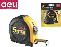 Deli Tape Measure with Auto-Rewind 16mm x 5m