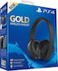Sony New Gold Безжичен Надушници Геймърски слушалки с връзка USB / 3,5 мм Черен