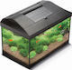 Aquael Leddy 40 Aquarien mit Kapazität 25lt mit Beleuchtung, Heizgerät, Filter 40x25x25cm Schwarz
