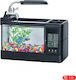 Jeneca TG-03 Fish Aquarium Capacity 1.5lt with Lighting, Circulator and 21x10x20cm. Black