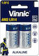 Vinnic Αλκαλικές Μπαταρίες C 1.5V 2τμχ