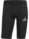 adidas Alphaskin Ανδρικό Ισοθερμικό Σορτς Compression Μαύρο