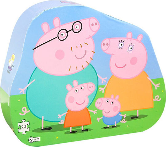 Παιδικό Puzzle Peppa Family 24pcs Barbo Toys