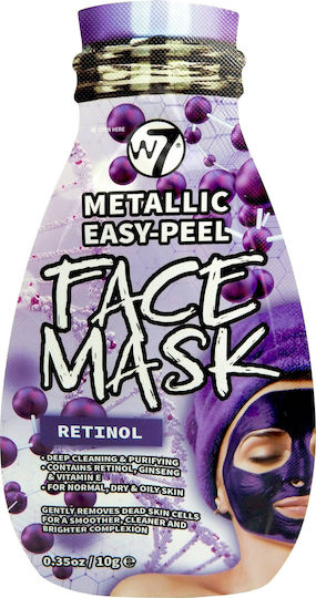 W7 Cosmetics Metallic Easy-Peel Маска За Лице за Пилинг 10гр