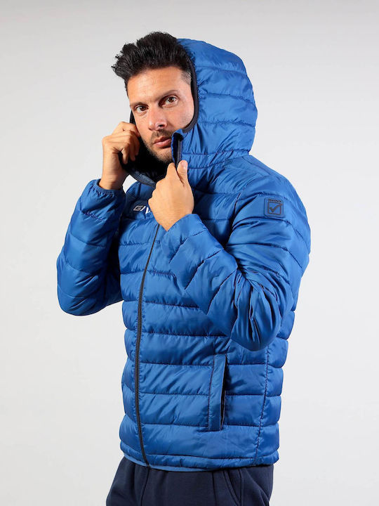 Givova Olanda Winter Jacke Puffer Blau
