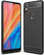 Brushed TPU Carbon Πλάτη Задна корица Силикон Черен (Xiaomi Mi Mix 2S)