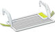 Newest 134 Hanging Clothes Drying Rack for Balcony Plastic with 10m Hanging Length
