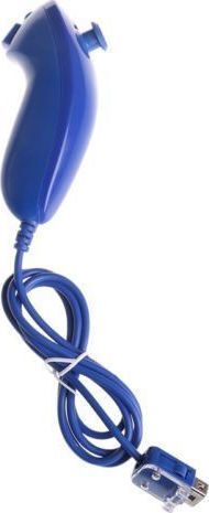 Nunchuck Verkabelt Gamepad für Wii / Wii U Blau