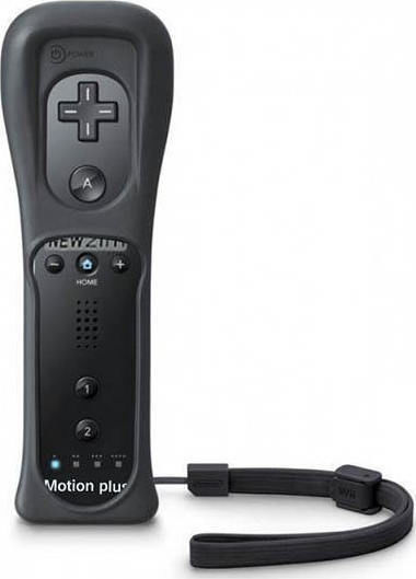 Remote Motion Plus Wireless Gamepad for Wii Black