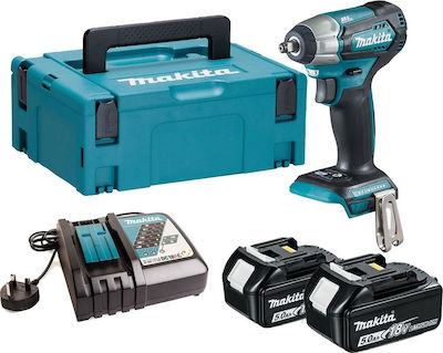 Makita Brushless Impact Wrench 18V 2x5Ah 3/8"