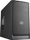 CoolerMaster Masterbox E300L Мини кула Компютърна кутия Сребрист