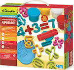 4M Plasticine - Game Numbers for 3+ Years, 4pcs 4Μ0478