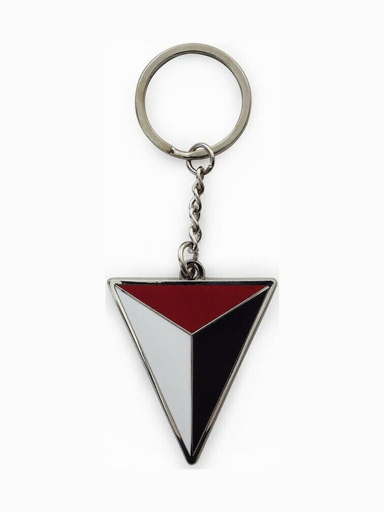 Gaya Entertainment Μπρελόκ Πορτοφόλι Uncharted Shoreline Triangle Logo Μεταλλικό