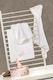 Saint Clair Set of baby towels 2pcs Contessa White