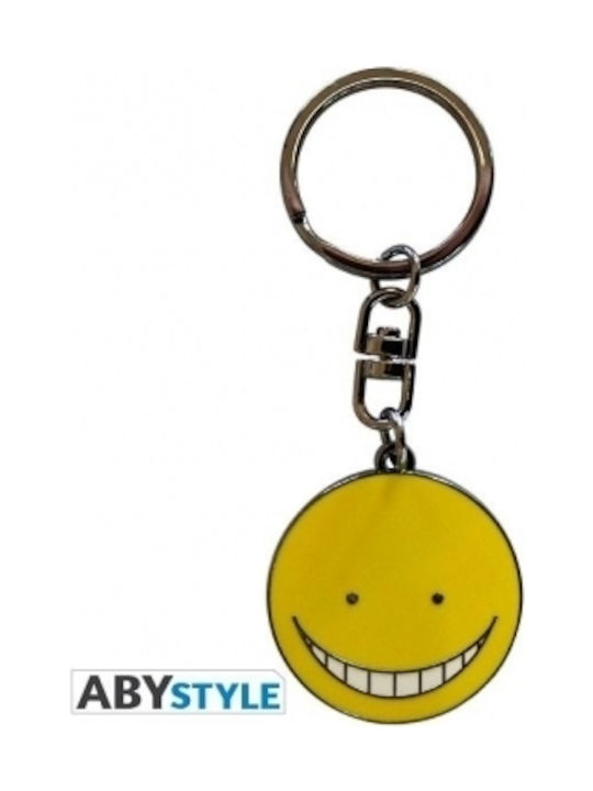 Abysse Keychain Assassination Classroom Koro Sensei Metallic