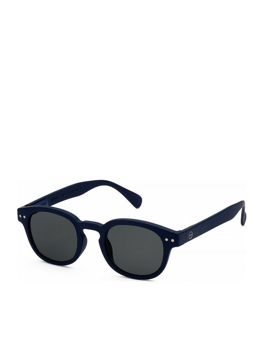 Izipizi Square Kids Sunglasses Navy Blue for 5-10 Years