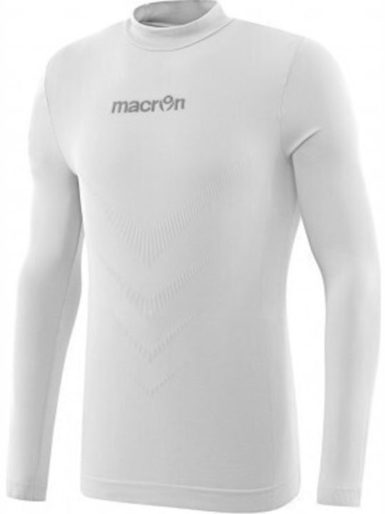Macron Performance Bluza termica pentru barbati cu maneci lungi Alb