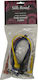 Silk Road Kabel 6,3mm Stecker - 6,3mm Stecker 0.35m Mehrfarbig 6Stück (PT101L1)