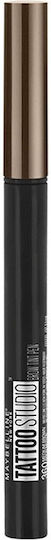 Maybelline Tattoo Brow Στυλό για Φρύδια 120 Medium Brown