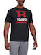 Under Armour GL Foundation Men's Athletic T-shirt Short Sleeve Black