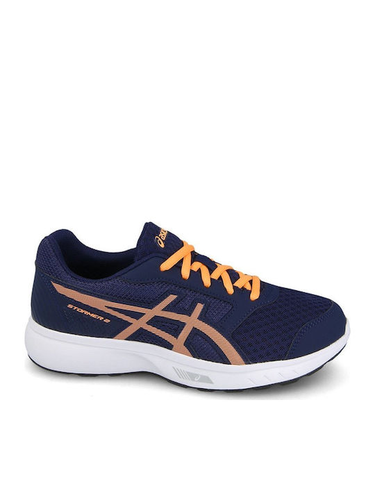 ASICS Stormer 2 GS Running Navy Blue