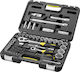 Stanley Set Ratchet 1\2" & 1\4" 77pcs