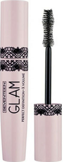 Seventeen Glam Mascara for volume & Curling 02 Plum 13ml
