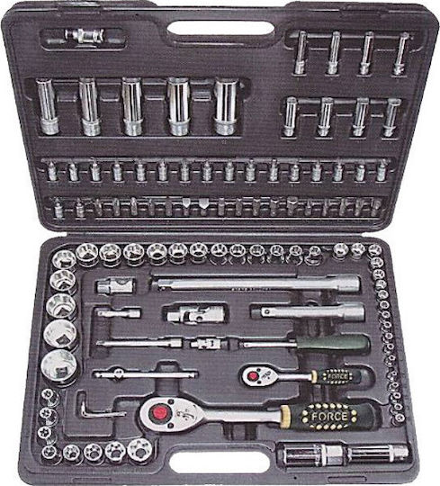 Force Set Ratchet 1\2" & 1\4" 108pcs