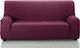 Mc Decor Akari Berenjena Elastic Cover for Three Seater Sofa Purple 170εκ. 1pcs MCL.EL.AKARI.TR-MVB