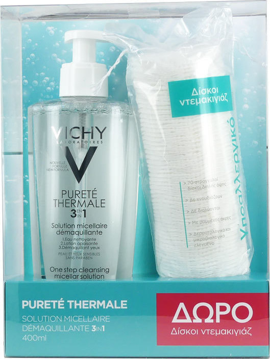Vichy Purete Thermale 3 in 1 One Step Cleansing Micellar Solution ...