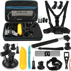 Puluz Accessory Kit 20 in 1 Ultimate Combo Kit for Action Cameras