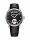 Raymond Weil Ανδρικό Ρολόι 42mm Αυτόματο με Μαύρο Δερμάτινο Λουράκι