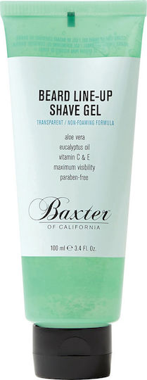 Baxter Of California Beard Line Up Shave Gel Gel Ξυρίσματος 100ml