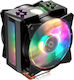 CoolerMaster MasterAir MA410M RGB Ψύκτρα Επεξεργαστή Διπλού Ανεμιστήρα για Socket AM4/115x/AM3/AM3+