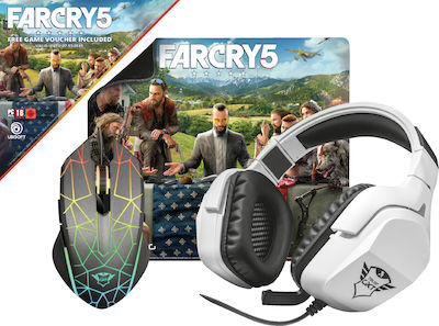 Trust GXT 354 Creon 7.1 Gaming Bundle 3 in 1 Far Cry Over Ear