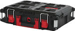 Milwaukee Packout Βαλίτσα Εργαλείων Πλαστική με Ταμπακιέρα Π56xB41xΥ17cm