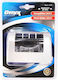 Onyx Car Cup Holder LK512 1 Position for AC Vents Silver in Silver Color